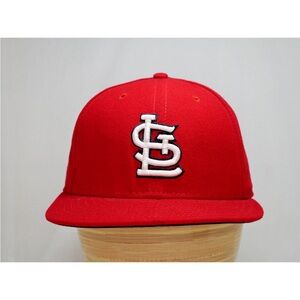 St.Louis Cardinal’s MLB Licensed New Era Red and Black 59FIFTY Cap